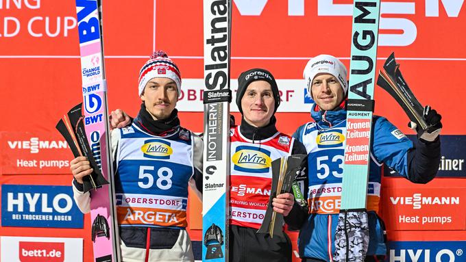 Domen Prevc je vodilni v seštevku poletov. | Foto: Guliverimage