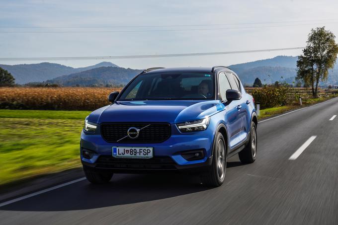 Volvo XC40 je med vsemi petimi avtomobili zbral največ točk. Najboljši je bil v treh od petih ocenjevalnih sklopov. | Foto: PRIMA