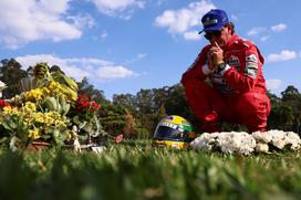 Julio Marcos dvojnik Ayrton Senna grob