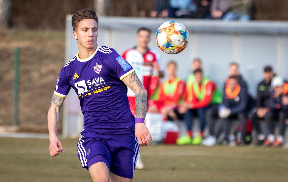 Aluminij Maribor | Luka Zahović je bil mož odločitve v Kidričevem. | Foto Blaž Weindorfer/Sportida