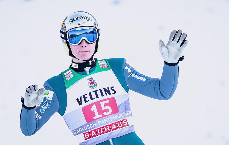 Domen Prevc je navdušil zlasti z drugim nastopom. | Foto: Sportida