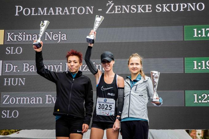 Neja Kršinar, državna prvakinja v polmaratonu | Foto: Žiga Zupan/Sportida