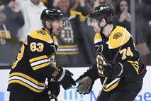 Brad Marchand in Jake DeBrusk