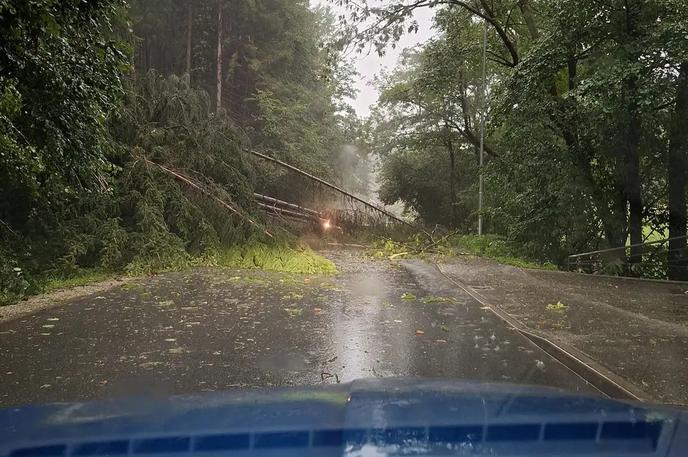 Vetrolom | Vetrolom na Koroškem. | Foto Žiga Bačnar / Meteoinfo Slovenija