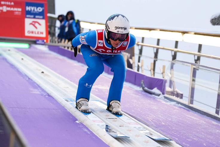 Peter Prevc je s petim mestom vknjižil najboljši rezultat sezone. | Foto: Guliverimage