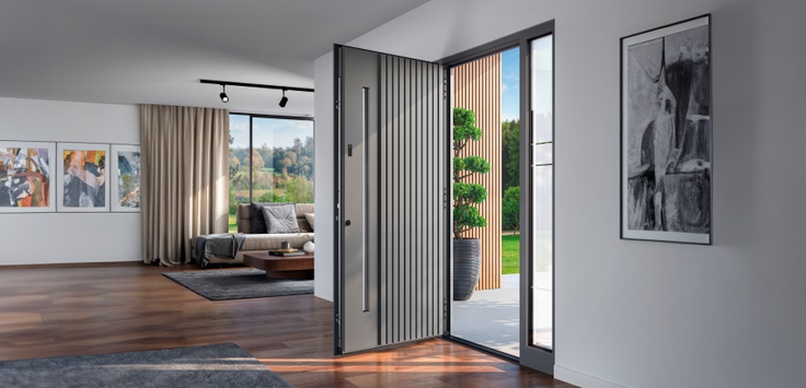 Aluminijasta vhodna vrata najvišje kakovosti  | Foto: Inotherm
