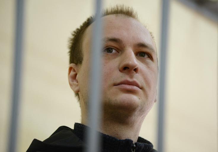 Gilmana so v Rusiji pridržali leta 2022. Obsodili so ga na tri leta in pol zapora zaradi napada na policista. | Foto: Reuters