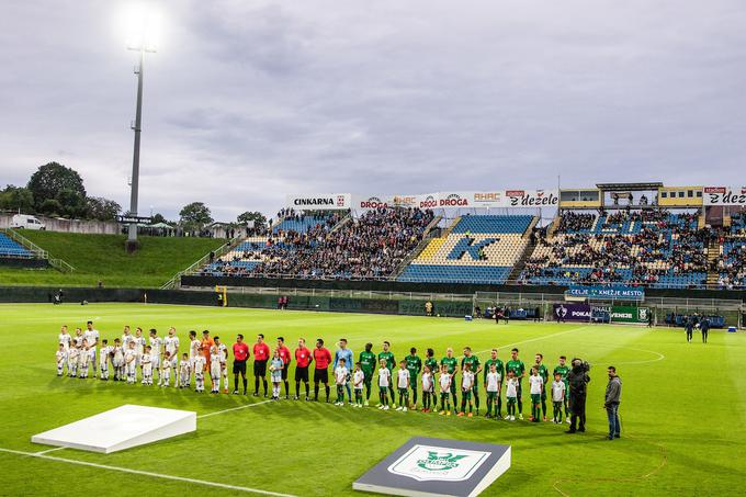 Olimpija je leta 2019 v Celju premagala Maribor. Dvoboj je spremljalo več kot osem tisoč gledalcev. | Foto: Matic Ritonja/Sportida