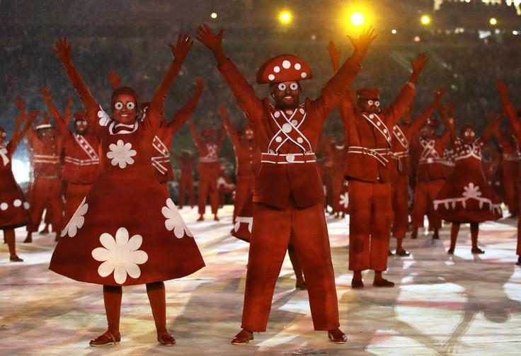 Na zaključni slovesnosti je bilo slišati tradicionalno brazilsko glasbo - samba in bossa nova. | Foto: 