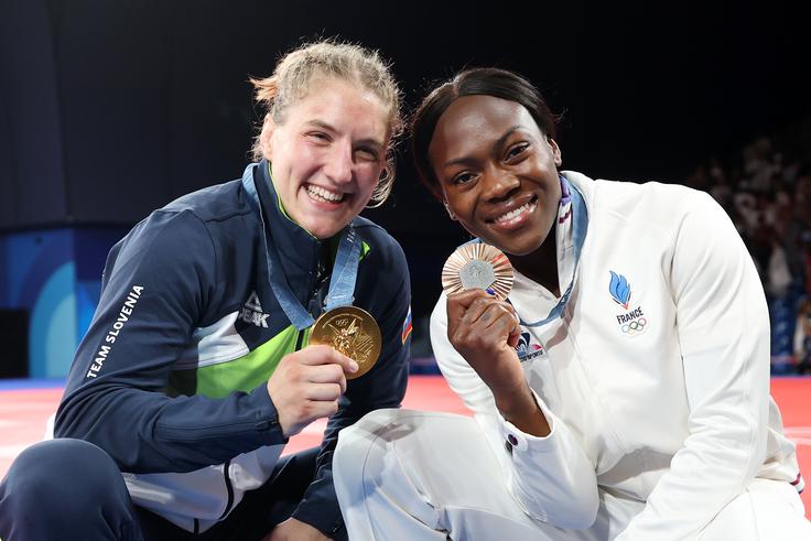 V polfinalu je zaustavila branilko naslova Francozinjo Clarisse Agbegnenou. | Foto: www.alesfevzer.com