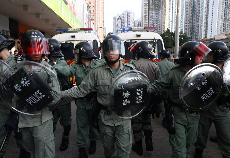 Hong Kong protesti Kitajska | Foto: Reuters