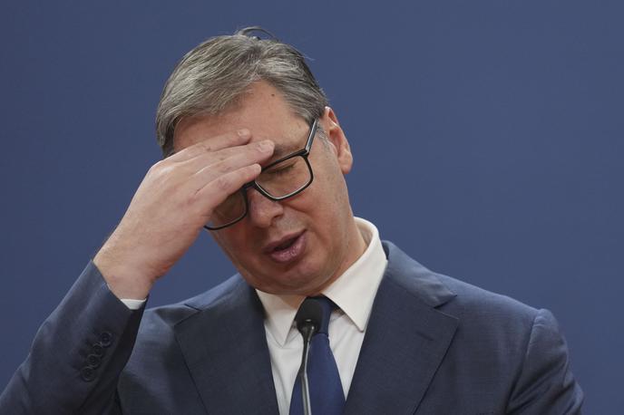 Aleksandar Vučić | Vučić se po mnenju nekaterih političnih analitikov zaveda, da če bo prišlo do nasilnih izgredov podpornikov strank, bo posledično prišlo do novega in še bolj intenzivnega vala protestov.  | Foto Guliverimage