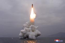 Severna Koreja potrdila preizkus podmorniških balističnih izstrelkov