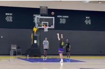 Spodbudni posnetki iz tabora Dončićevih #video