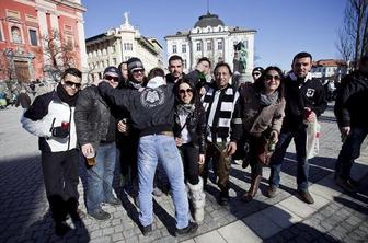 Grki zavzeli središče Ljubljane