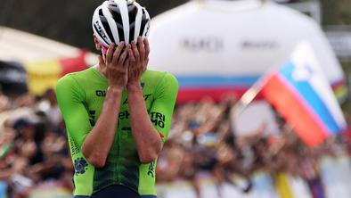 Še ena nora predstava novega starega svetovnega prvaka Tadeja Pogačarja!