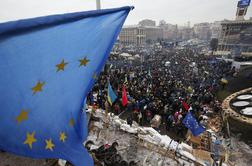 EU začasno ustavila prizadevanja za podpis sporazuma z Ukrajino