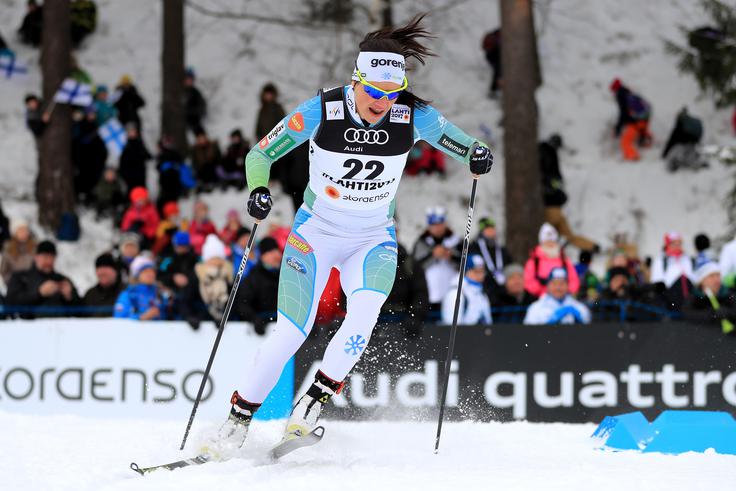 Katja Višnar ni skrivala jeze. | Foto: Getty Images