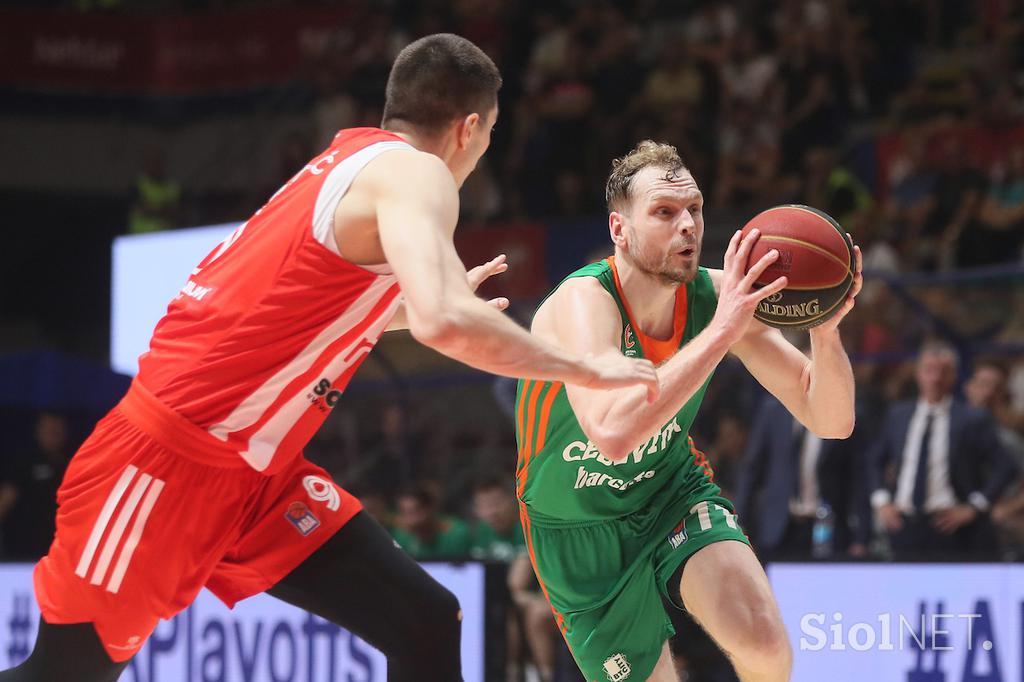 Crvena zvezda : Cedevita Olimpija, liga ABA, polfinale 3. tekma