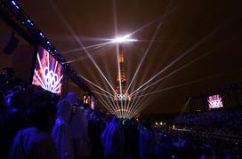 Pariz 2024 otvoritev olimpijski ogenj