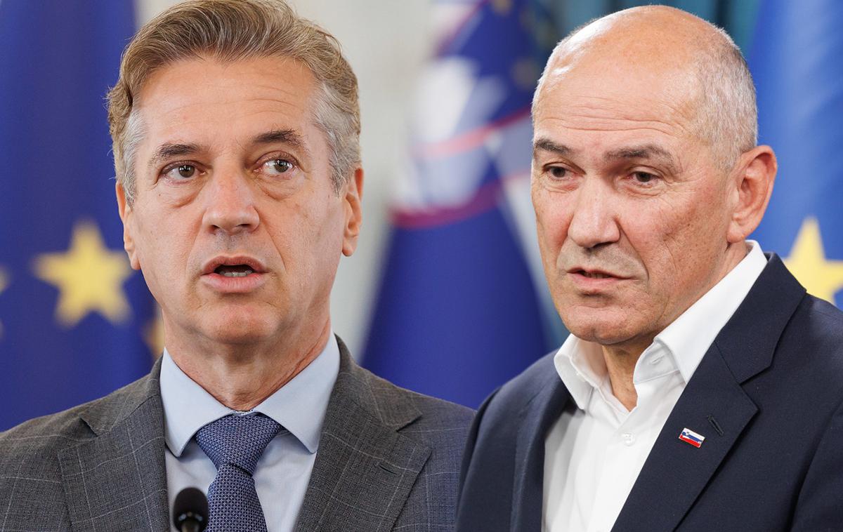 Robert Golob Janez Janša | Foto Vlada Republike Slovenije / STA