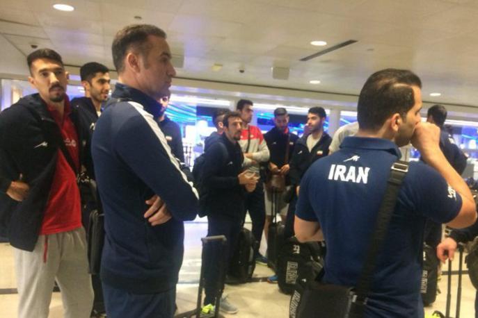 Iran odbojka | Iranski odbojkarji so ob prihodu v ZDA naleteli na neprijetno presenečenje. | Foto tarafdari.com