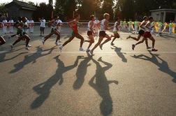 Kenijec in Kitajka slavila na maratonu v Pekingu