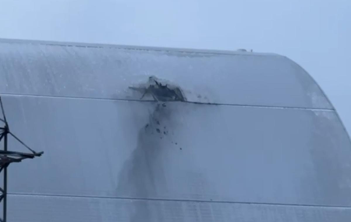 Černobil, jedrska elektrarna, napad, dron | Ruske sile so jedrsko elektrarno za kratek čas zasedle na začetku invazije na Ukrajino leta 2022. | Foto Reuters