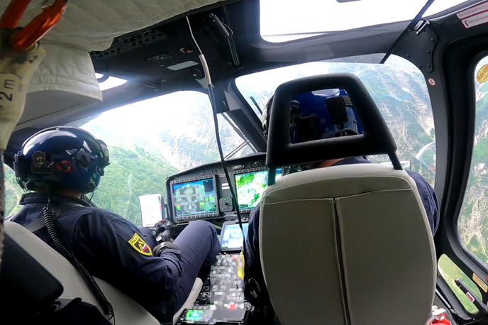 reševanje, gore, letalska policija, LPE GPU | Foto Letalska policijska enota GPU