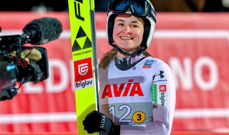 V živo: Marujama pred prvo zmago, Nika Prevc po prvi seriji za Niko Vodan