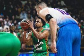 Liga ABA, četrtfinale: Cedevita Olimpija - Igokea, Tivoli