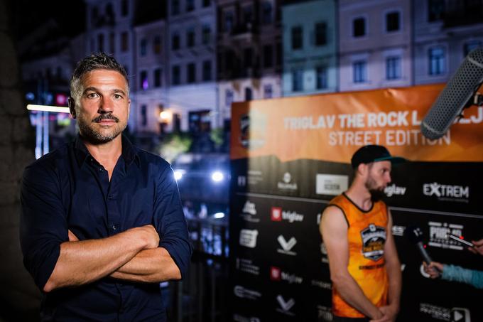 Upam, da se bo tekma zapisala v anale Ljubljane, si želi direktor agencije Extrem, ki je organizirala plezalni dogodek Triglav The Rock - Street Edition. | Foto: Grega Valančič/Sportida