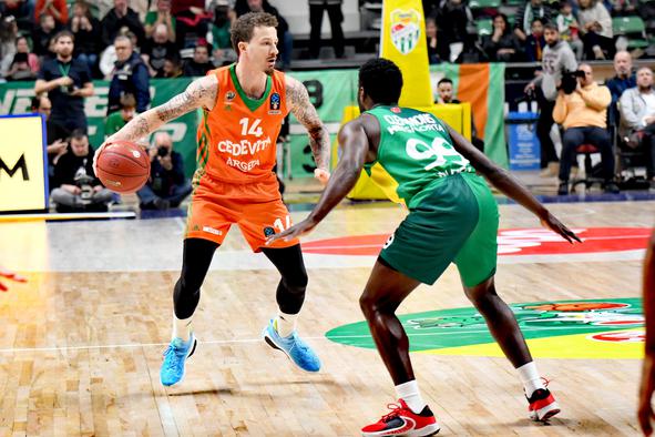 Brez prave obrambe in osmi evropski poraz Cedevite Olimpije
