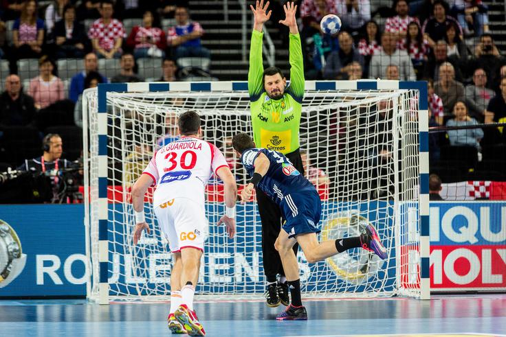 Proti Francozom je ubranil kar tri sedemmetrovke. | Foto: Žiga Zupan/Sportida