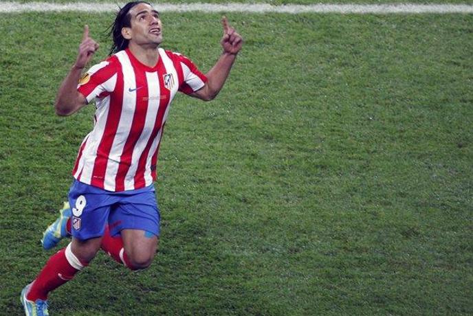 Falcao z mojstrovinama zagotovil evropsko ligo Atleticu