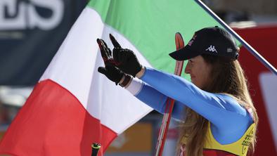 Italijanka spet najhitrejša, Štuhčeva zaostala poldrugo sekundo