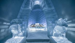 Poglejte v notranjost ledenega hotela, ki so ga odprli pred kratkim #foto