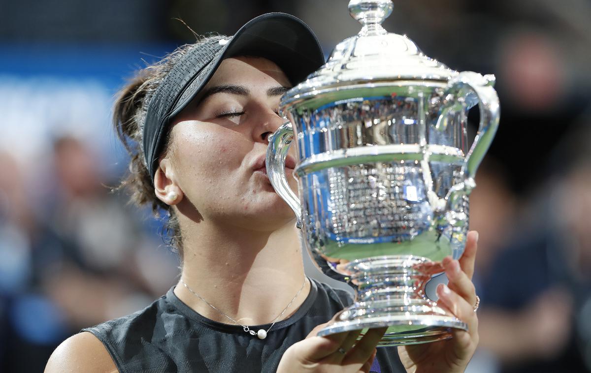 Bianca Andreescu | Kanadčanka Bianca Andreescu je senzacionalna zmagovalka OP ZDA 2019. | Foto Reuters