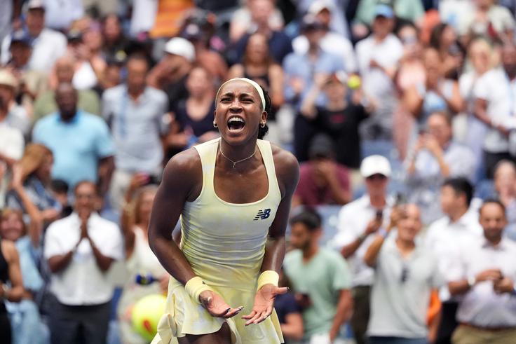 Coco Gauff je napredovala po treh nizih. | Foto: Reuters