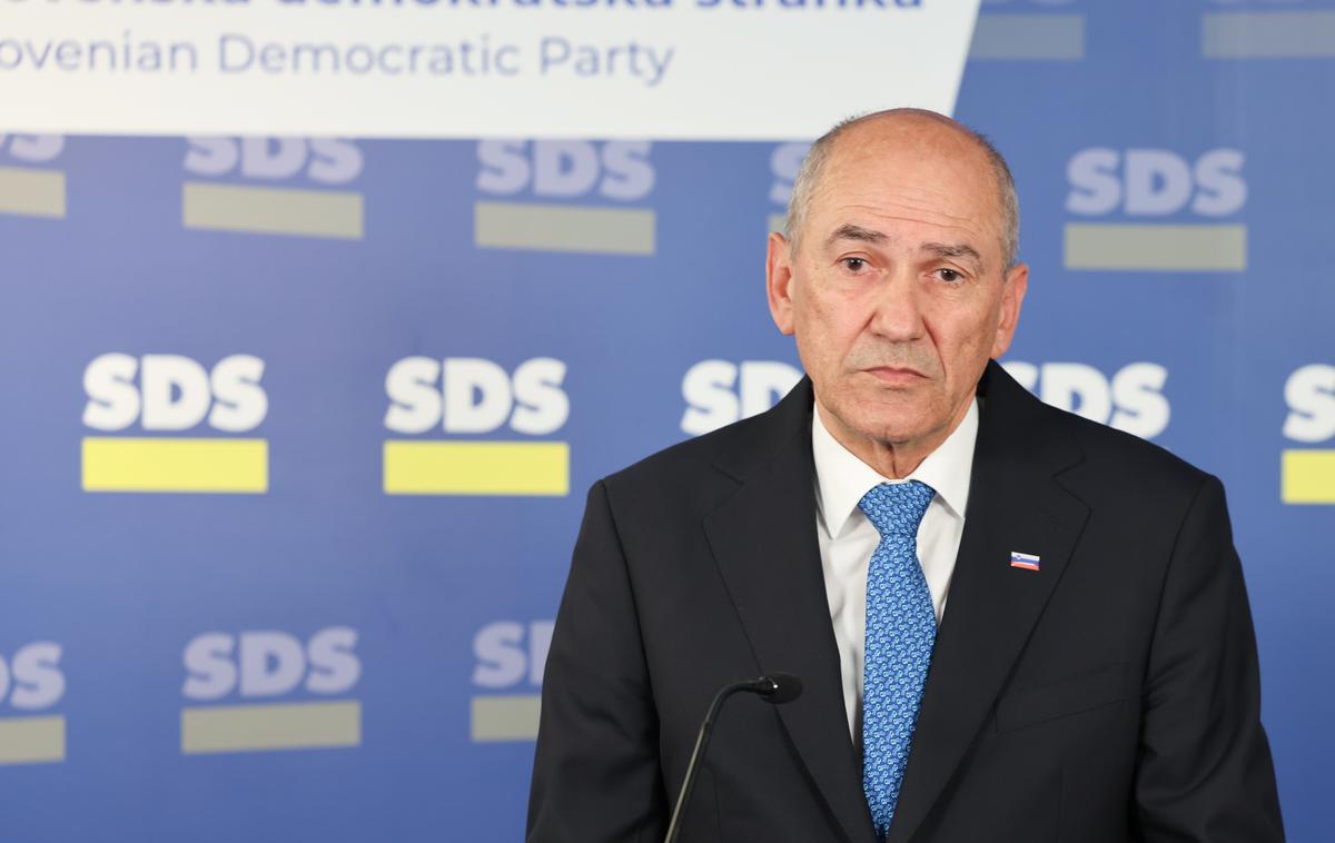 Referendum, sedež stranke SDS. Janez Janša | Foto Bojan Puhek