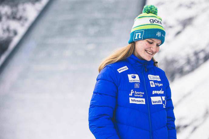 Ema Volavšek | Najboljša slovenska tekmovalka v nordijski kombinaciji je osvojila 7. mesto. | Foto Grega Valančič/Sportida