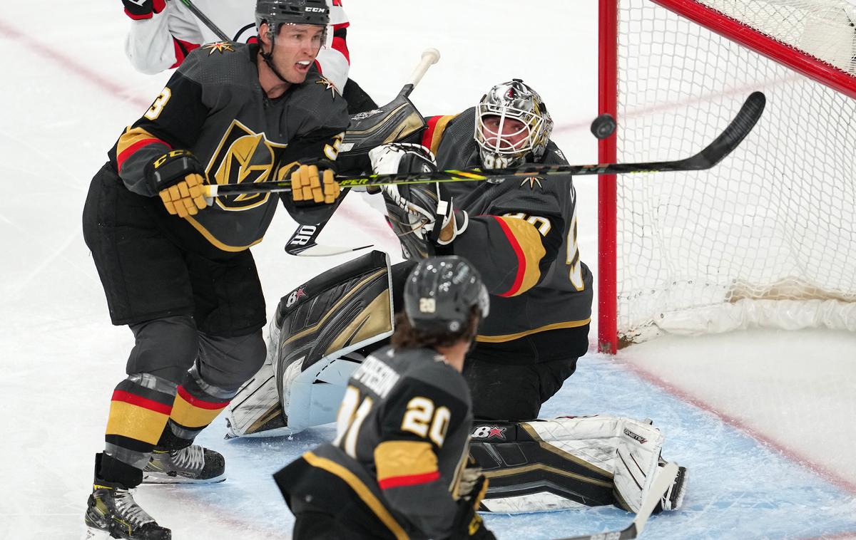 Vegas Golden Knights | Hokejisti Vegasa so s 3:1 ugnali Toronto in prevzeli vodstvo v pacifiški skupini.  | Foto Reuters