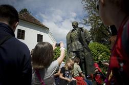 Tito med zbledelim spominom in blagovno znamko 