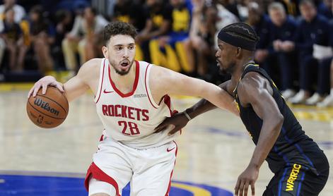 Stephen Curry in soigralci doma padli na popravnem izpitu, Houston izsilil sedmo tekmo #video