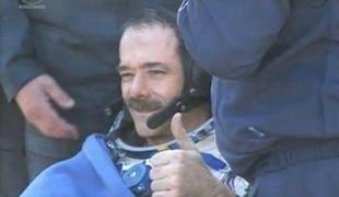 Astronavti z ISS-ja so se varno vrnili na Zemljo