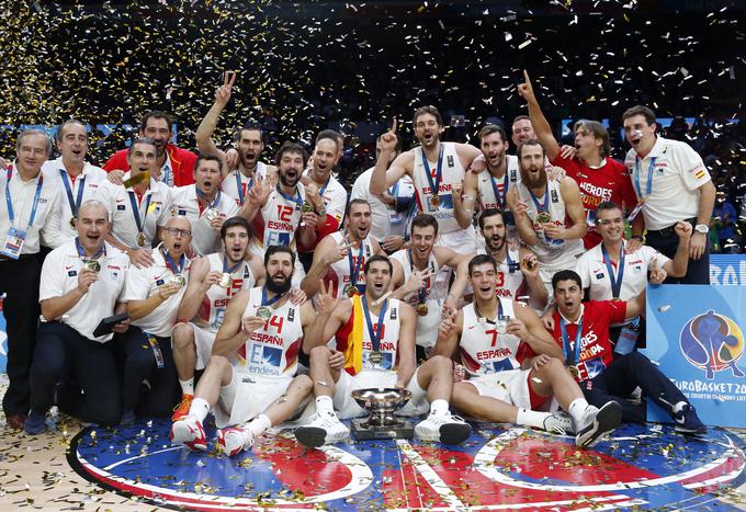 Naslov evropskega prvaka bodo branili Španci. | Foto: Reuters