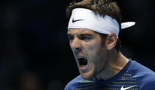 Del Potro: Proti Đokoviću in Federerju nimam kaj izgubit
