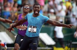 Gatlin v pripeki le 10,02, Fajdekovo kladivo prek 83 m, Kranjc šesti