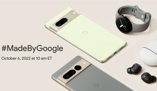 Google napoveduje nove telefone in ure Pixel