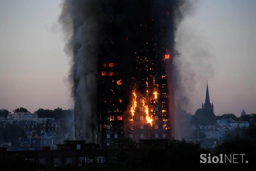 London požar